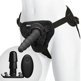 Vac U Lock Ripple Pleasure Set Vibrating Black(discontinued)