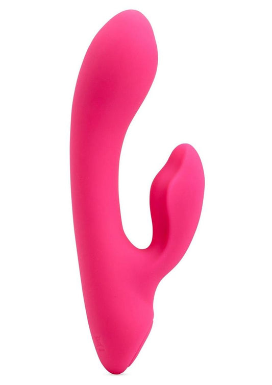 Nu Sensuelle Jolie Nubii Rechargeable Silicone Mini Heating Rabbit - Pink