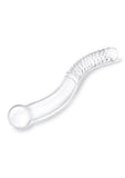 Glas Pelvic Glass Wand Double Ended 11in - Clear