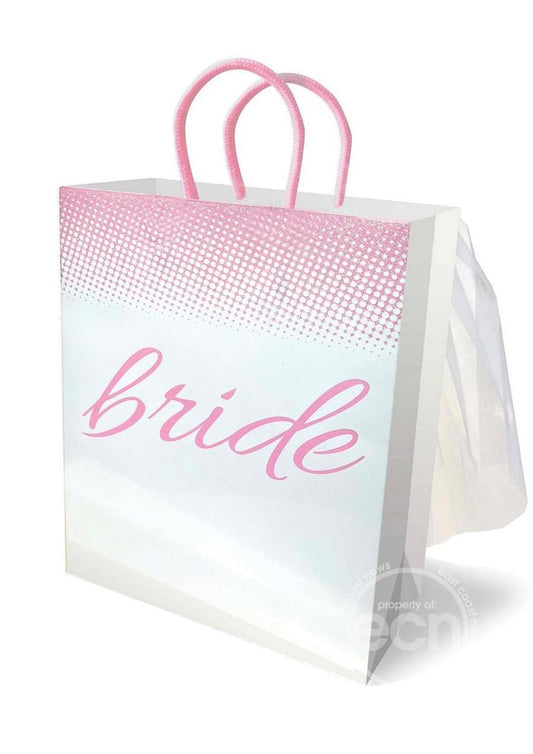 Bride Veil Gift Bag - White/Pink