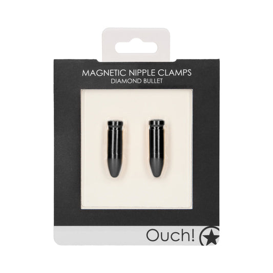 Ouch! Diamond Bullet Magnetic Nipple Clamps