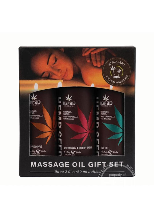 Hempseed 2024 Summer Massage Oil Collection Gift Set