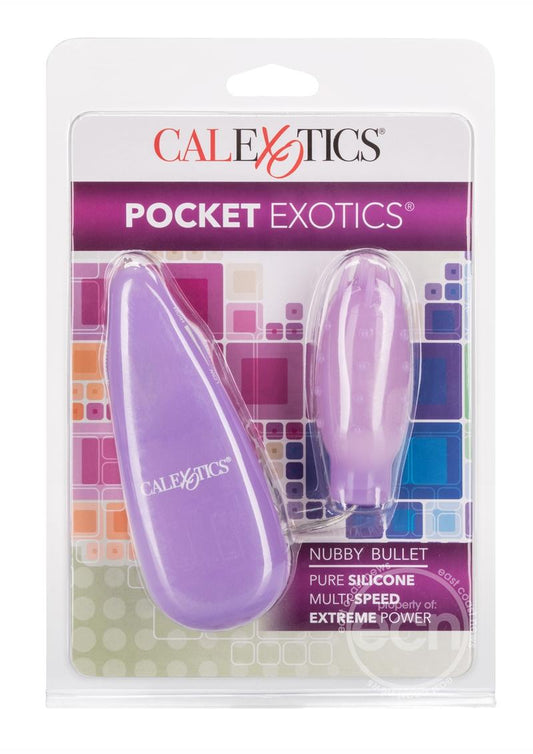 Silicones Slims Nubby Bullet - Purple