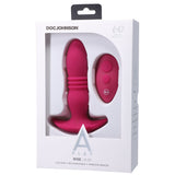 A-Play RISE Rechargeable Silicone Anal Plug with Remote Pink