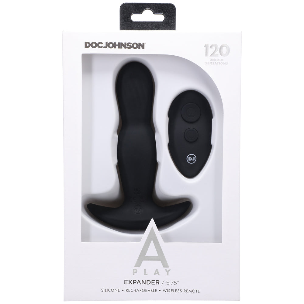 A-Play EXPANDER Rechargeable Silicone Anal Plug with Remote