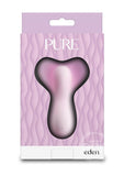 Pure Eden Rechargeable Silicone Vibrator - Purple