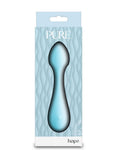 Pure Hope Rechargeable Silicone Wand - Blue