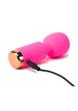 Pink Pussycat Vibrating Pocket Wand Rechargeable Massager - Pink