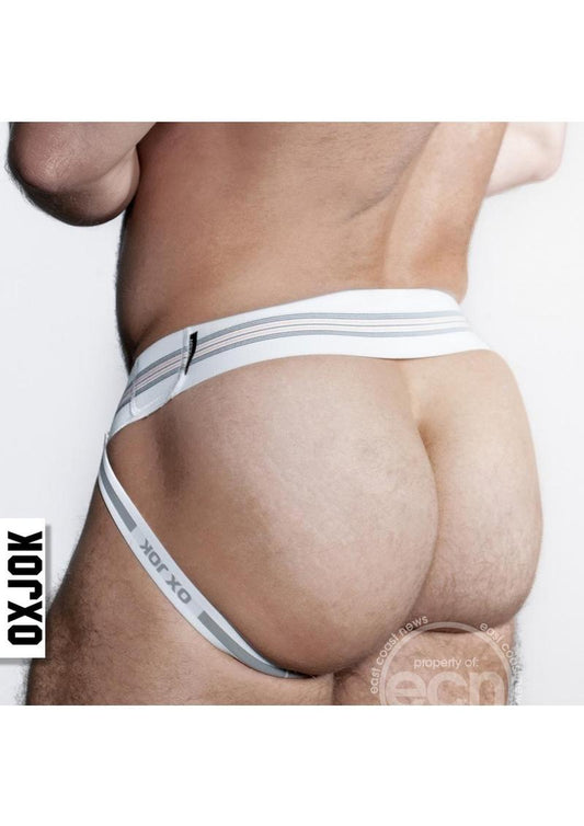 Bulger Pumper Sack Slider Jock - White Snow