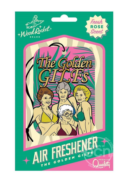 Golden GILFS Air Freshener - Multicolor