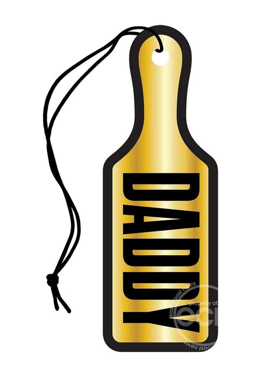 Daddy Paddle Air Freshener - Yellow/Black