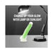 Blush Neo Elite Glow in the Dark Viper 7 in. Dual-Density Dildo - Neon Green