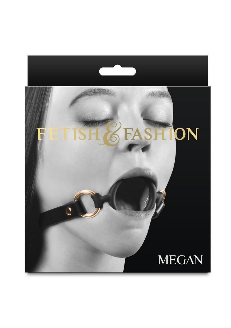 Fetish & Fashion Megan Silicone Ball Gag - Black