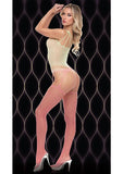 PINK MIRAGE SUSPENDER BODYSTOCKING