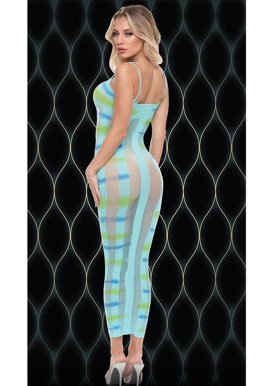 BLUE HORIZON MAXI DRESS