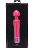 Royal Gems Majestic Rechargeable Silicone Vibrator - Black