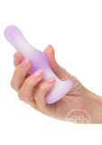 Lavender Haze Bulb Probe Silicone Rechargeable Anal Plug - Purple/White