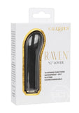 Raven G Lover Silicone Rechargeable G-Spot Vibrator - Black