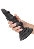 Monster Dong The Kraken Silicone Dildo 8in - Black