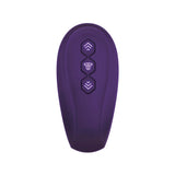 Evolved 2 Become 1 Rechargeable Remote-Controlled Silicone Strapless Strap-On With Suction Purple