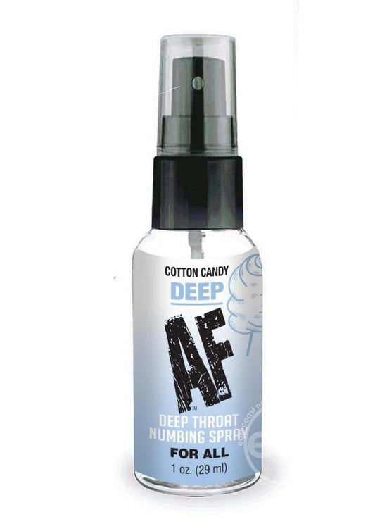 Deep AF Deep Throat Numbing Spray 1oz - Cotton Candy