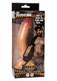 Working Stiff The Delivery Man Realistic Posable Dildo with Suction Cup - Vanilla