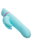 Love Bunny Rotating Bunny Rechargeable Silicone Rabbit Vibrator - Blue/Pink