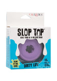 Slop Top Dirty Luv Silicone Glow In The Dark Stroker - Purple