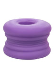 Slop Top Dirty Luv Silicone Glow In The Dark Stroker - Purple