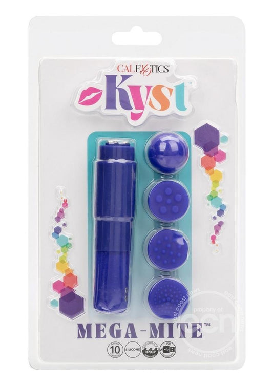 Kyst Mega Mite Rechargeable Silicone Bullet - Purple