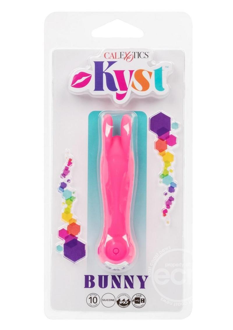 Kyst Bunny Rechargeable Silicone Bullet - Pink