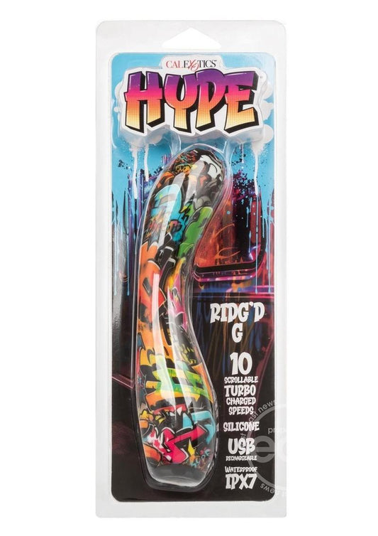 Hype Ridg'd G Vibrator - Multicolor