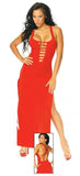 6 STRAP CUT OUT GOWN