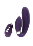 VeDO Jeni C-Shaped Dual Motor Vibe with Remote Purple
