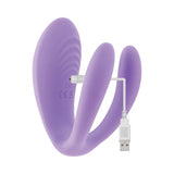 Evolved Petite Tickler Rechargeable Remote-Controlled Silicone Dual Stimulator Purple