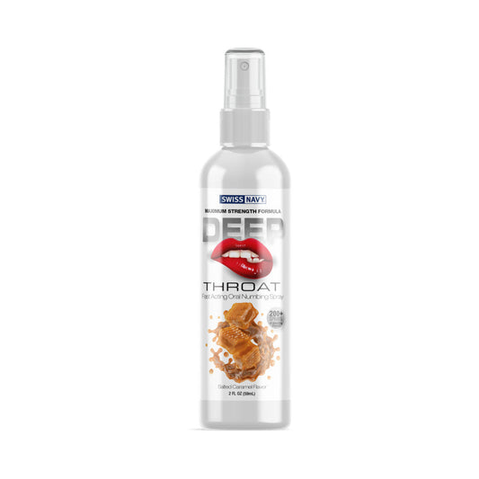 Swiss Navy Deep Throat Spray Salted Caramel