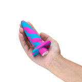 Blush Avant Vibrotize Vibrating Silicone Anal Plug Fuchsia