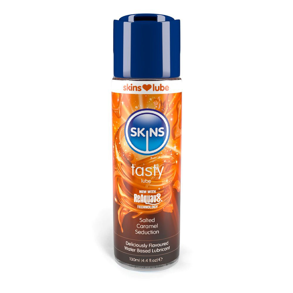 Skins Salted Caramel Water-Based Lube 4.4 oz.