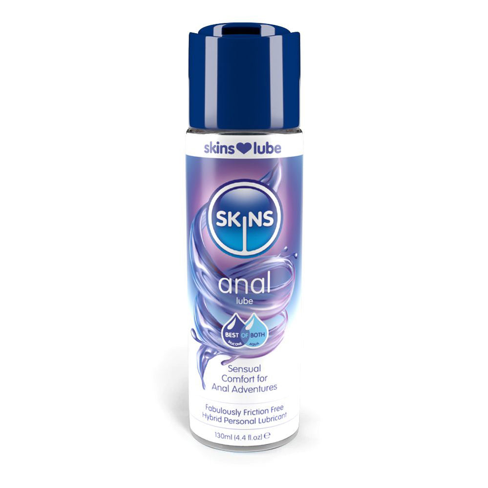 Skins Fusion Hybrid Silicone and Water-Based Anal Lubricant 4.4 oz