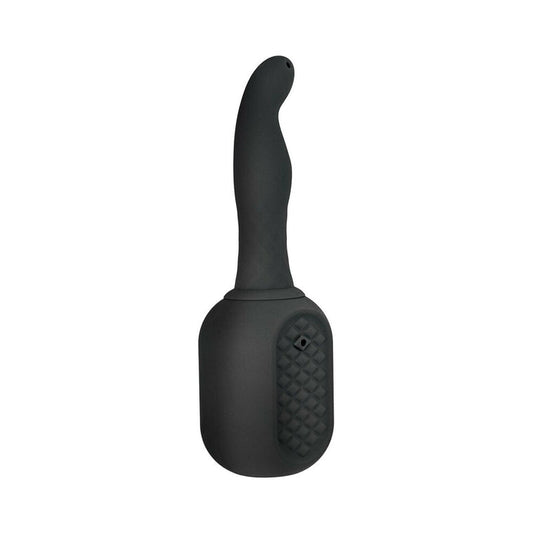 Nasstoys Vibrating Douche Rechargeable Silicone Black