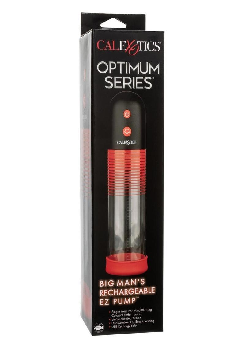 Optimum Series Big Man's Rechargeable EZ Pump - Red/Black