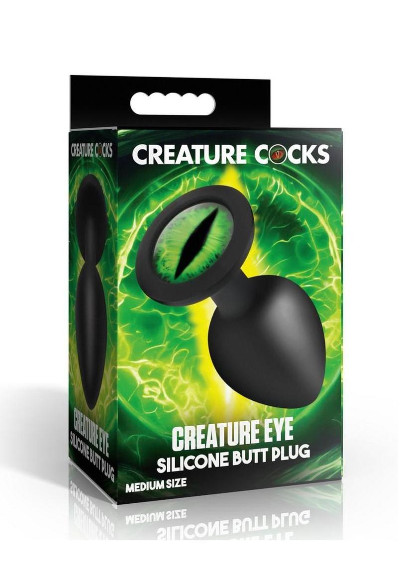Creature Cocks Green Eye Silicone Butt Plug
