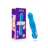 Aria Exciting AF Silicone Vibrator Blue