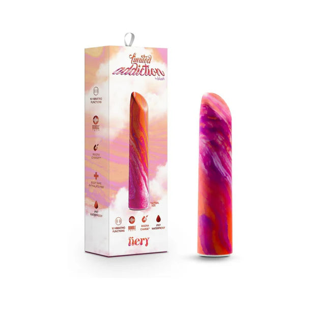 Limited Addiction Fiery Power Vibe Rechargeable Bullet Coral