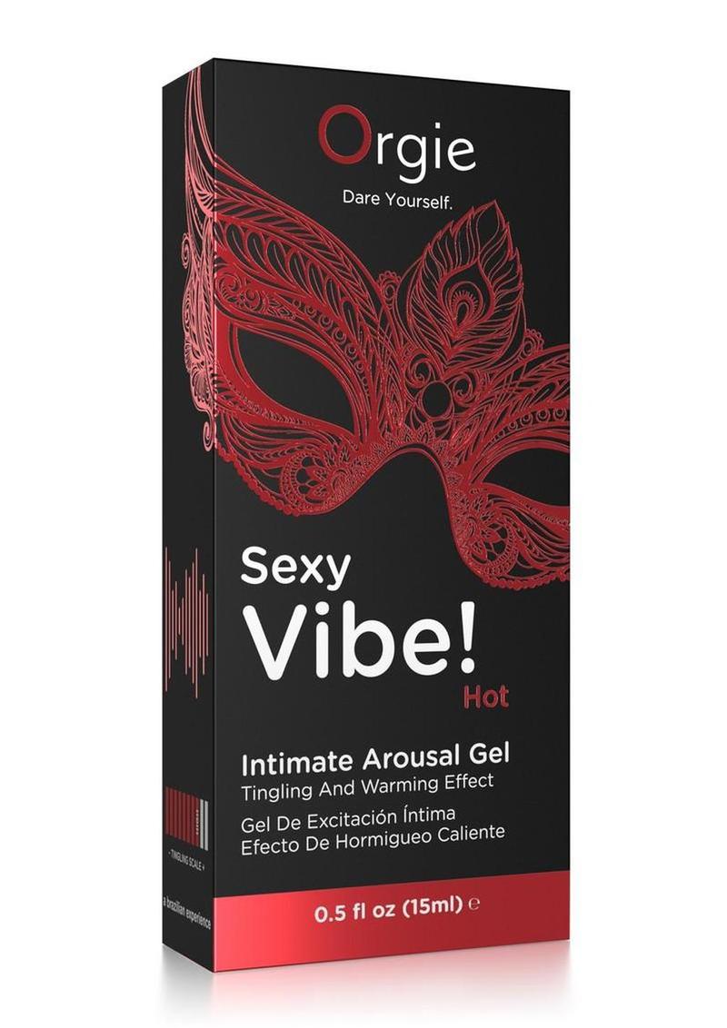 Orgie Sexy Vibe! Hot Intimate Arousal Gel 0.5 fl oz