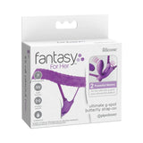 Fantasy For Her Ultimate G-Spot Butterfly Strap-On Wearable Vibrator