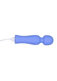 Swan Mini Wand Rechargeable Silicone Vibrator - Purple