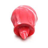 Curve Toys Gossip Cum Into Bloom Rechargeable Silicone Licking Rose