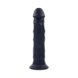 Evolved Black Thunder Vibrating Dildo with Moving Beads and Remote Control