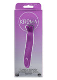 Kroma Turbo Rechargeable Silicone Bunny - Purple